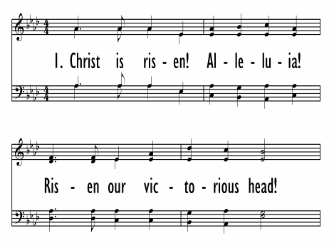 Christ Is Risen Hallelujah Hymnary Org
